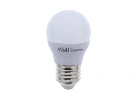 Becuri - Bec LED G45 E27 7W 660lm Lumina Rece 6500K, Economie Energie, Durată 25.000h, Ideal pentru Iluminat Modern