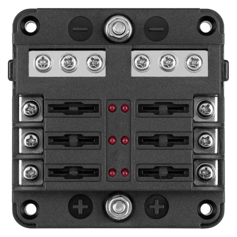 Bloc siguranțe auto 19mm negru OEM pentru protecție electrică în vehicule [1]