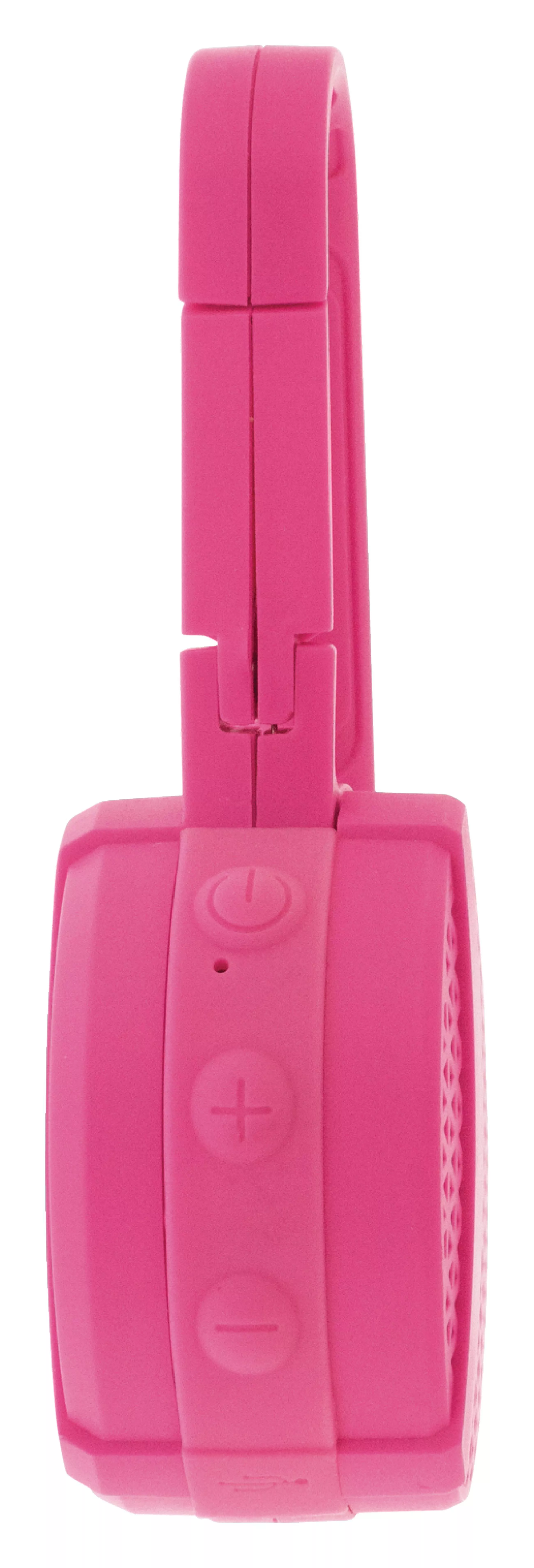 Boxă bluetooth portabilă Sweex 3W roz cu clip pentru atașare, tensiune 5V micro USB, garanție 24 luni. [1]