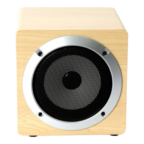 Boxe si difuzoare - Boxa lemn 3 inch 5W Bluetooth V4.2 TWS OMEGA OG60W – IoElectronice.ro