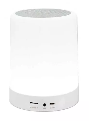Boxă portabilă Bluetooth Manhattan 165259, 3W, v5.0, 6 moduri de iluminare RGB, Jack 3.5 mm, USB micro, USB A [2]