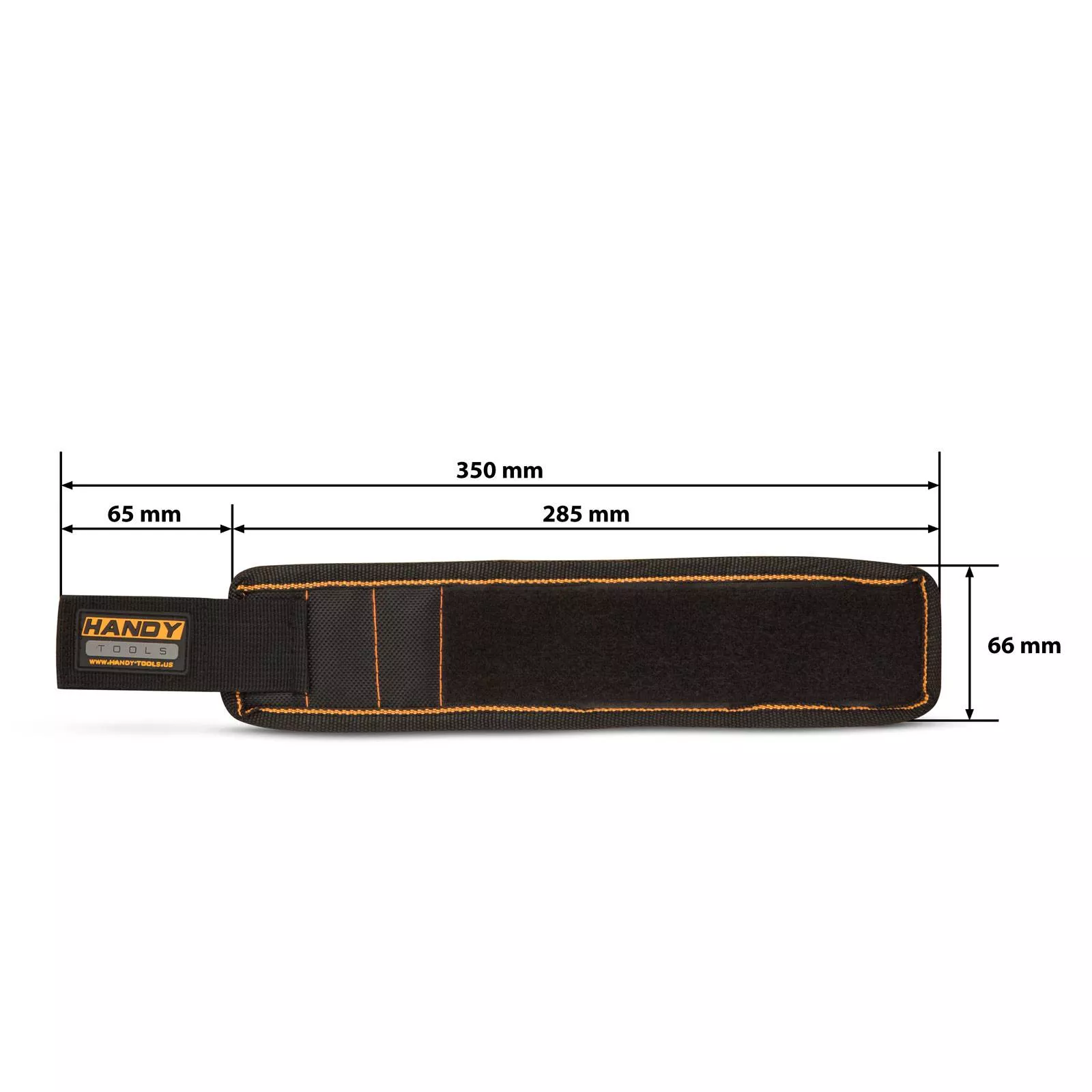 Brățară magnetică poliester 23x8cm HANDY, model ergonomic, ideală pentru susținerea articulațiilor. [2]