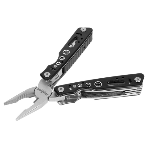 Unelte de buzunar - Briceag multifunctional INOX Negru RB-1117