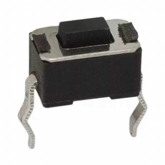 Electrice - Buton microinterupator OFF-ON 1 circuit 0.05A 12VDC fara retinere 09000 - IoElectronice.ro