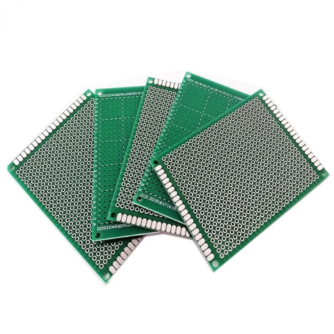 Placi cupru circuite - Cablaj test simplu 8 verde 12x18 cm – IoElectronice.ro