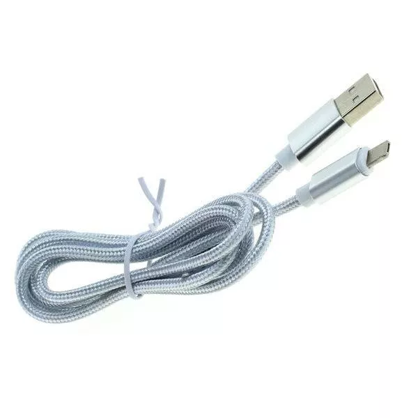 Cabluri telefon-tableta - Cablu 1m USB2.0 2in1 - micro USB + Lightning iPhone 2.1A OTB – IoElectronice.ro