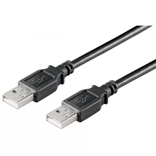 Cabluri - Cablu 2.0 USB 3m tata-tata conductor cupru Goobay – IoElectronice.ro