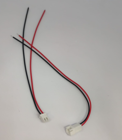 Conectica - Cablu cu conectori 2pini pas 2.54 mm mama si tata cu fire set 2buc - IoElectronice.ro