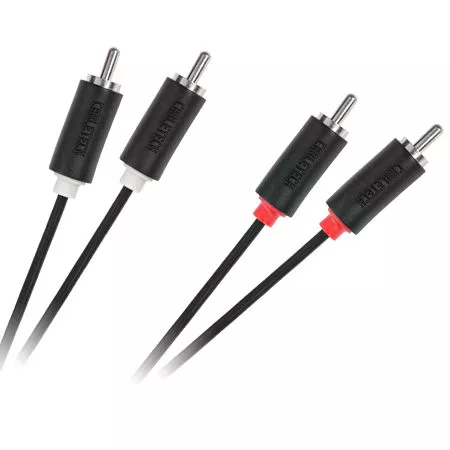 Cabluri RCA - Cablu 2x RCA 1m Cabletech KPO3954-1