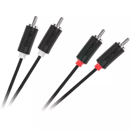 Cabluri RCA - Cablu 2x RCA - 2x RCA 3m Cabletech – IoElectronice.ro