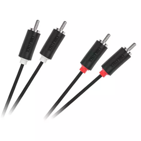 Cabluri RCA - Cablu 2x RCA 5m Cabletech – IoElectronice.ro