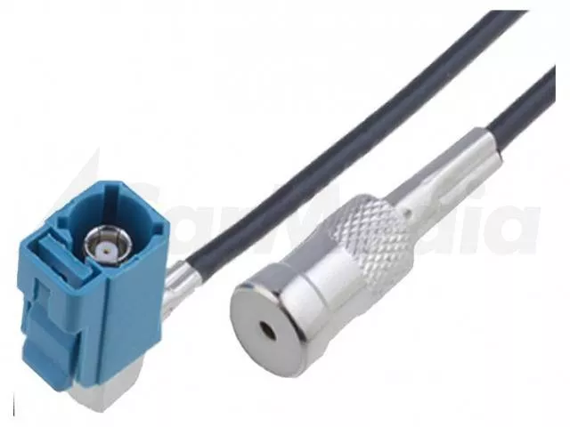 Adaptoare fakra - Cablu adaptor 0.25m antena Fakra mama - ISO mama VW MFD2 RNS2 4CarMedia AD.ANT.N011