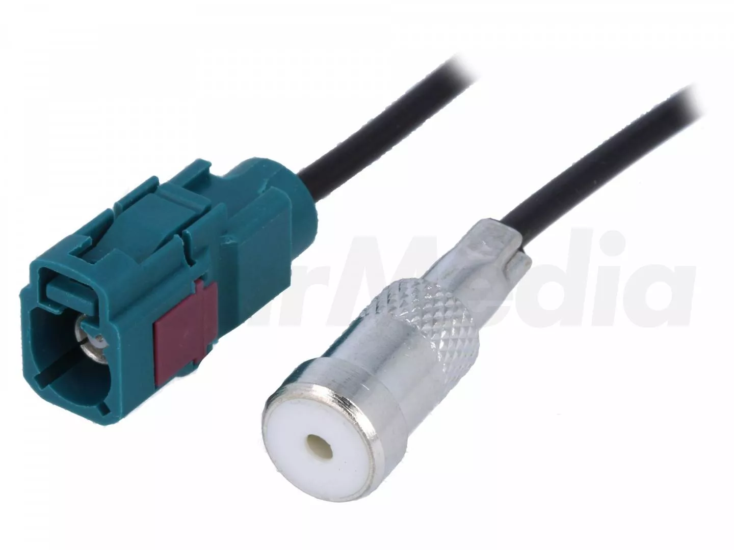 Conectica - Cablu adaptor antena Fakra - ISO mama-mama 0.23m 4CarMedia
