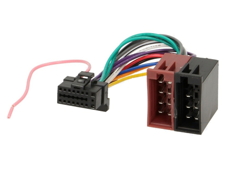 Accesorii Auto - Cablu adaptor auto radio ISO 16 pini 4CARMEDIA ZRS-74 compatibil Alpine, cablu audio pentru conectare.