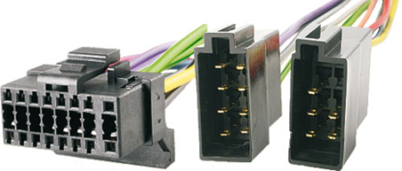 Cablu adaptor auto radio ISO 16 pini 4CARMEDIA ZRS-74 compatibil Alpine, cablu audio pentru conectare. [1]
