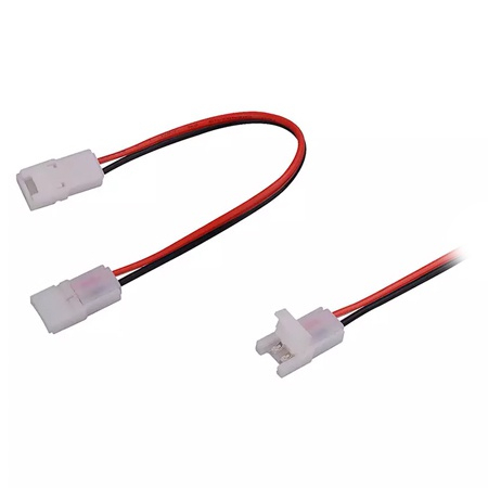 Conectori banda LED - Cablu adaptor conector bandă LED 8mm dual V-TAC – IoElectronice.ro