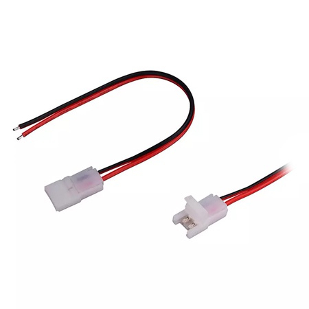 Conectori banda LED - Cablu adaptor conector bandă LED 8mm single V-TAC – IoElectronice.ro