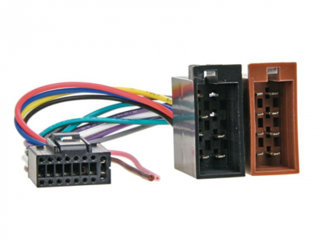 Accesorii Auto - Cablu adaptor conector ISO 16 pini 4CARMEDIA ZRS-76 pentru JVC, tip cu fir, auto, lungime standard.