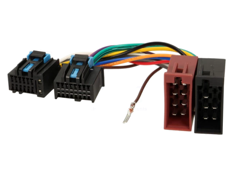 ISO auto - Cablu adaptor conector radio ISO Chevrolet 30 pini 4CARMEDIA ZRS-150 – IoElectronice.ro