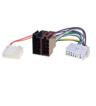 Accesorii Auto - Cablu adaptor conector radio ISO 4CarMedia ZRS-208 pentru Dacia și Renault, tip auto, compatibilitate ISO.