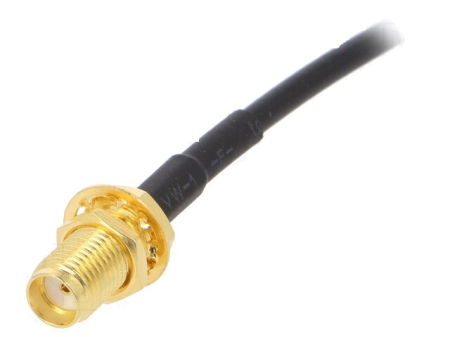 Cablu adaptor Fakra mama - SMA mama în unghi drept 10cm JC Antenna AD.ANT.005 pentru conexiuni auto [2]