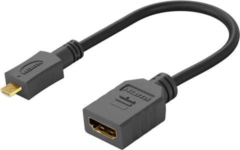 Adaptoare HDMI - Adaptor Micro HDMI la HDMI 4K 60Hz - Conexiune Stabilă pentru Raspberry Pi, GoPro, Laptop și Televizor