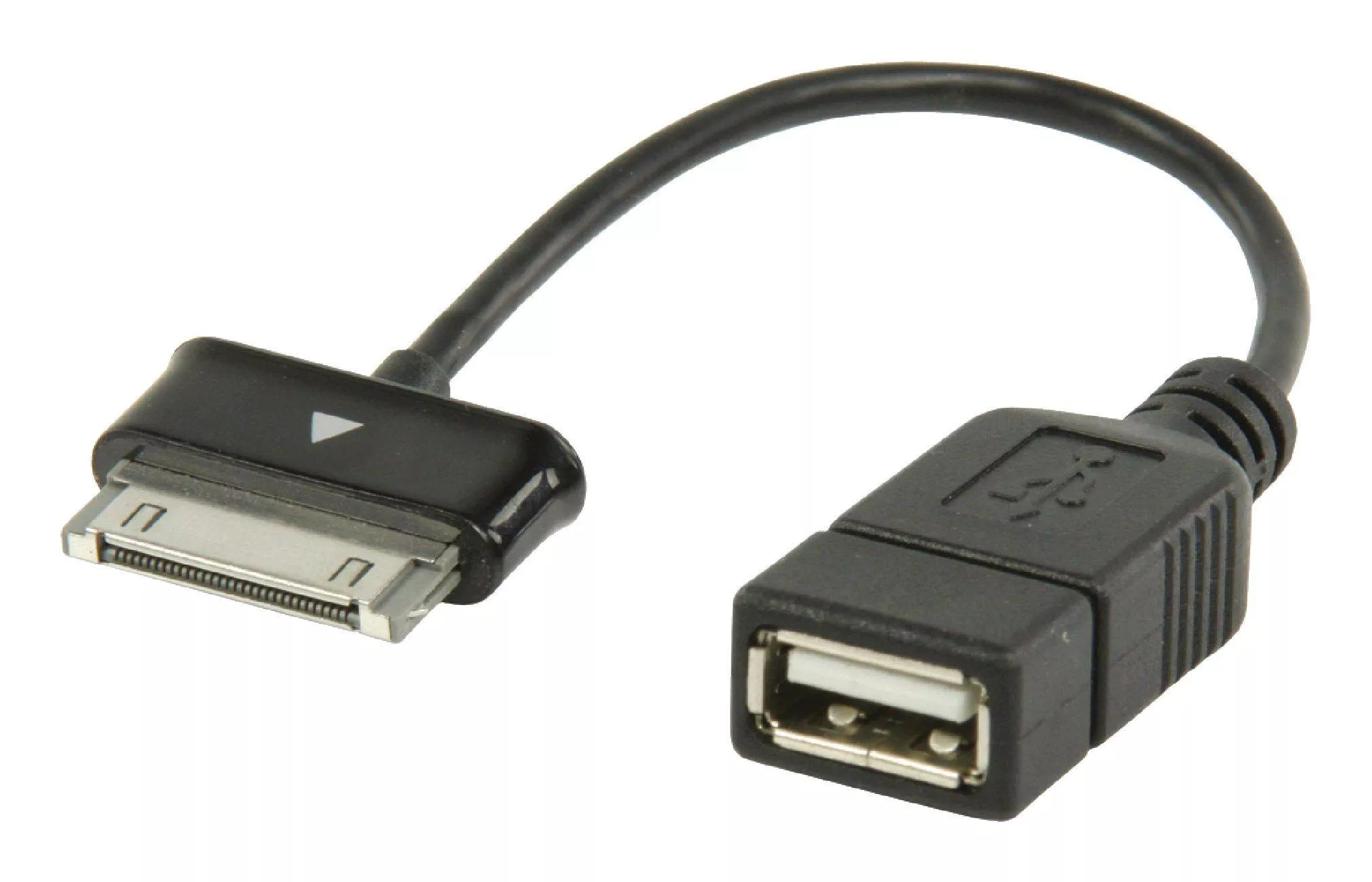 Samsung Galaxy Tab - Cablu adaptor OTG USB A - Samsung 30 pini 0.2m Valueline – IoElectronice.ro