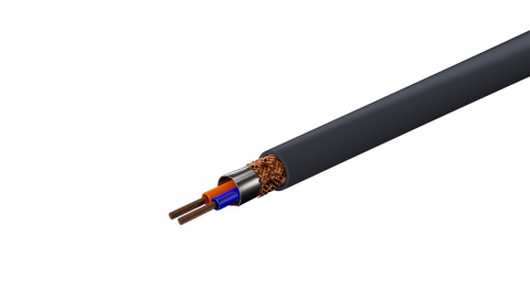 Cablul adaptor audio profesional Jack 3.5mm la RCA, 10cm, dublu ecranat, aurit, calitate premium Clicktronic [1]