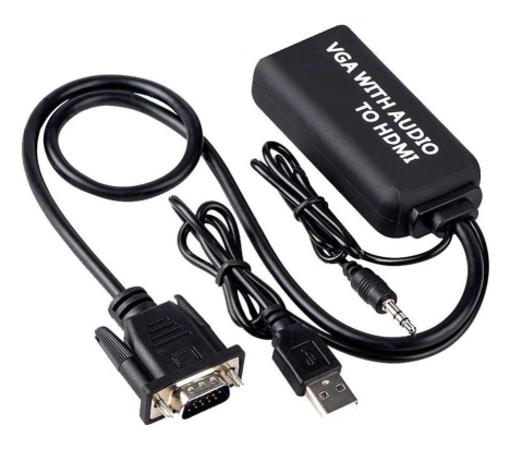 Adaptoare VGA - Cablu adaptor VGA la HDMI 1920x1200 cu sunet