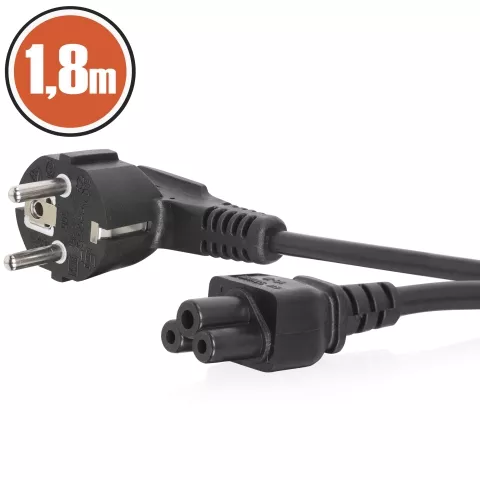 Cabluri alimentare AC-DC - Cablu alimentare pentru notebook-uri 1.8m – IoElectronice.ro