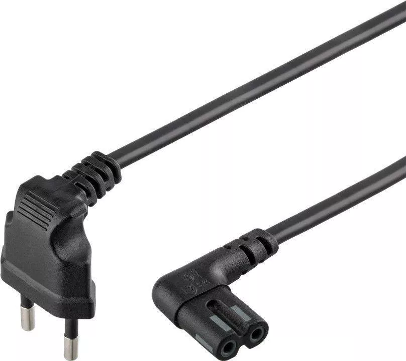 Conectica - Cablu alimentare Sonos PLAY 3 / PLAY 5 Euro tata tip C CEE 7/16 la mufa C7 2m Goobay