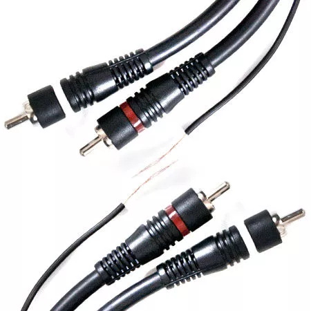 Cabluri RCA - Cablu audio RCA 2x RCA tata, 5m, dublu ecranat cu remote Cabletech – Sunet clar și calitate superioară