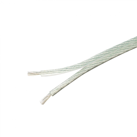 Cabluri difuzor - Cablu audio premium 2x2.5mm² cupru argintat OFC, sunet HiFi, 1m, calitate superioară pentru audio de înaltă fidelitate