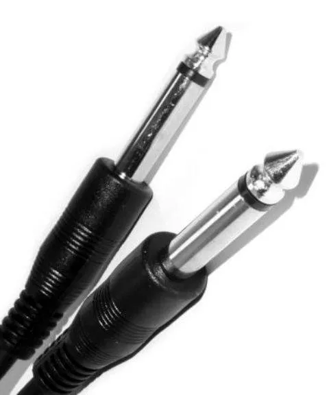 Cabluri Jack - Cablu audio 3m JACK 6.35 mm MONO tata - 6.35 mm MONO tata – IoElectronice.ro