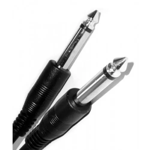 Cabluri Jack - Cablu audio Jack 6.35 mm mono 1.5m tata-tata – IoElectronice.ro