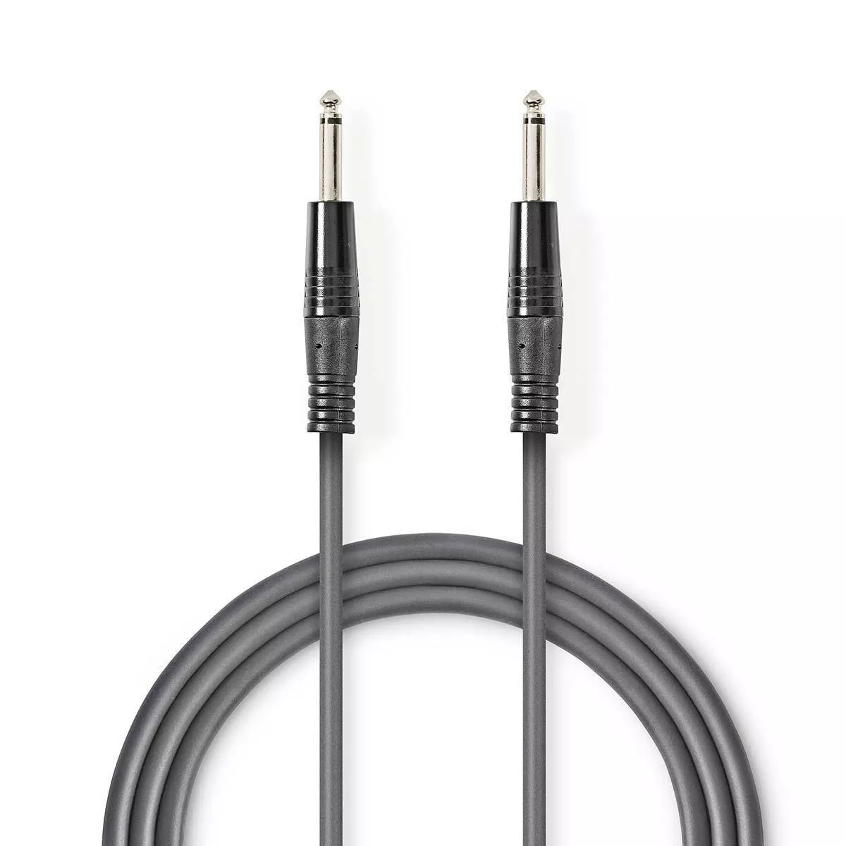 Cabluri - Cablu audio Jack Mono 6.35 mm tata 1.5m Nedis, conexiune 6.35 mm, standard mono, 24 luni garanție.