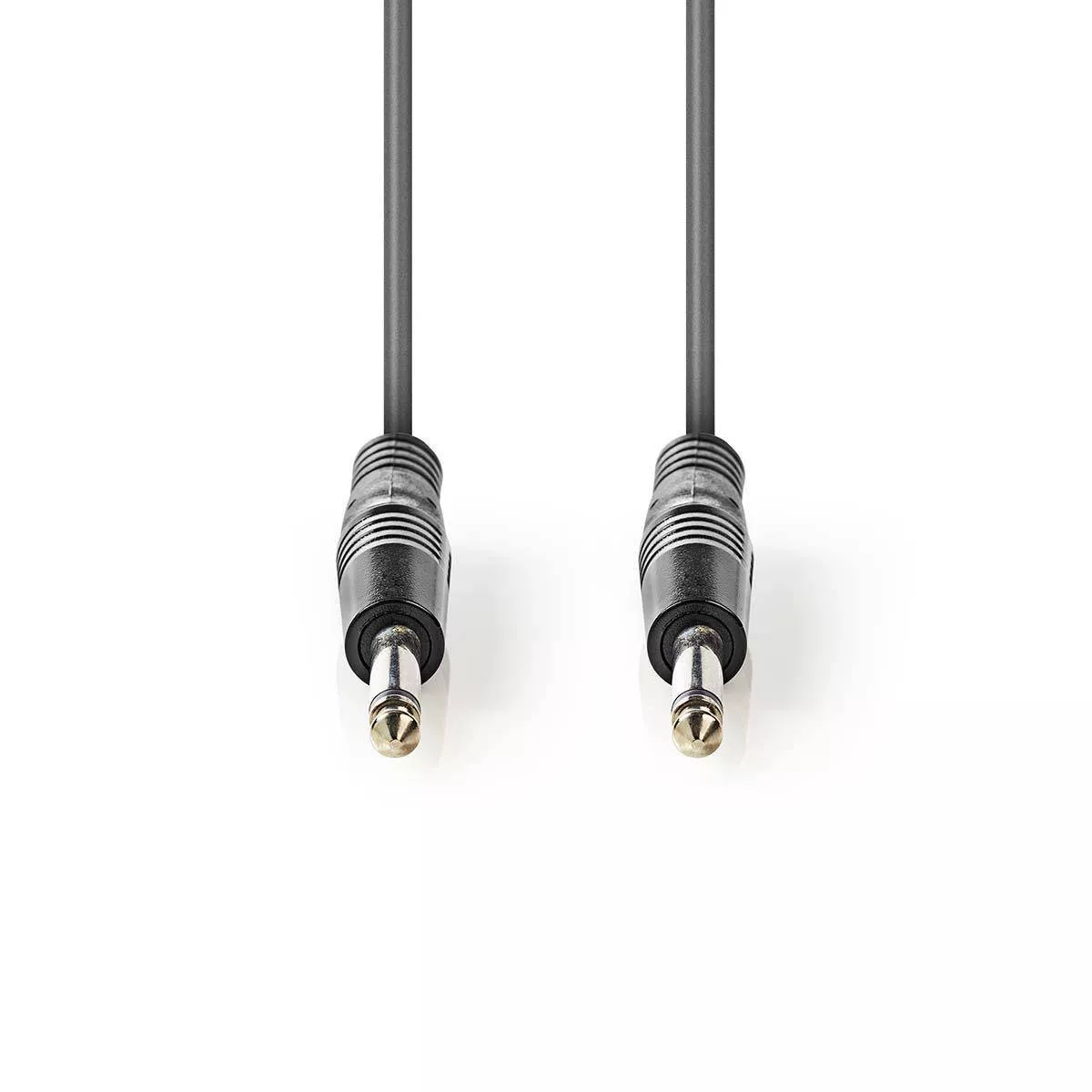 Cablu audio Jack Mono 6.35 mm tata 1.5m Nedis, conexiune 6.35 mm, standard mono, 24 luni garanție. [1]
