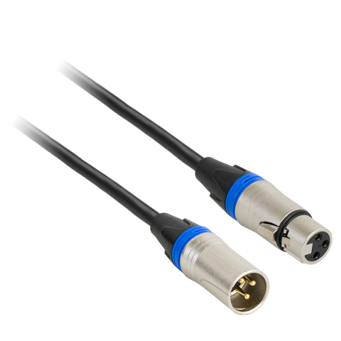 Cabluri XLR - Cablu audio PROFESIONAL XLR tata - XLR mama 0.6m 18-5590 BST – IoElectronice.ro