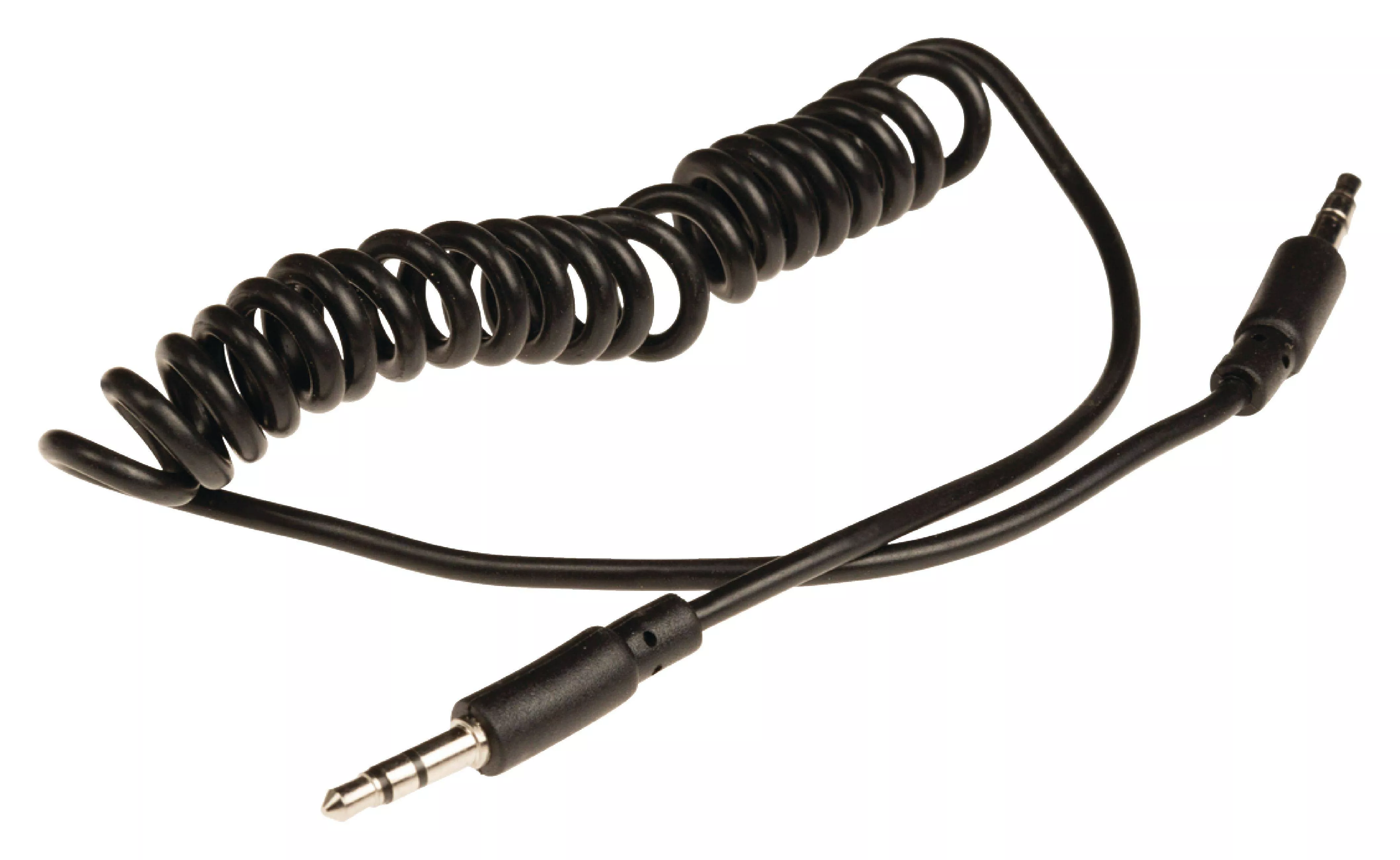 Cabluri Jack - Cablu audio spiralat 3.5 mm tata - 3.5 mm tata 1m Valueline – IoElectronice.ro