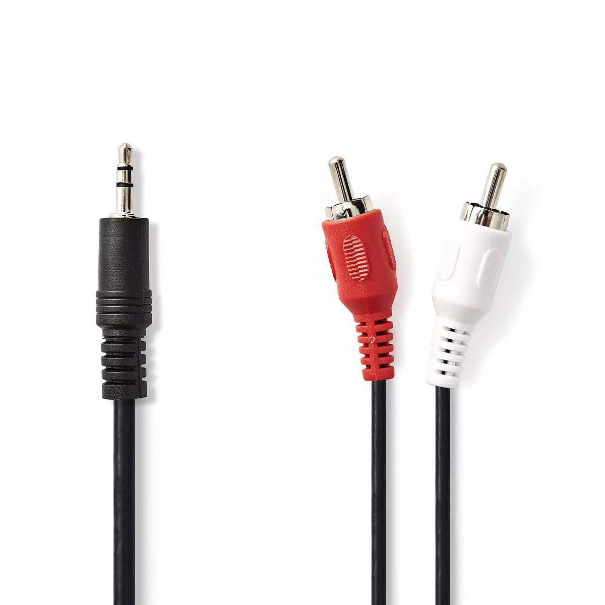 Conectica - Cablu Audio Stereo Jack 3.5 mm tata - 2x RCA tata 1m Nedis
