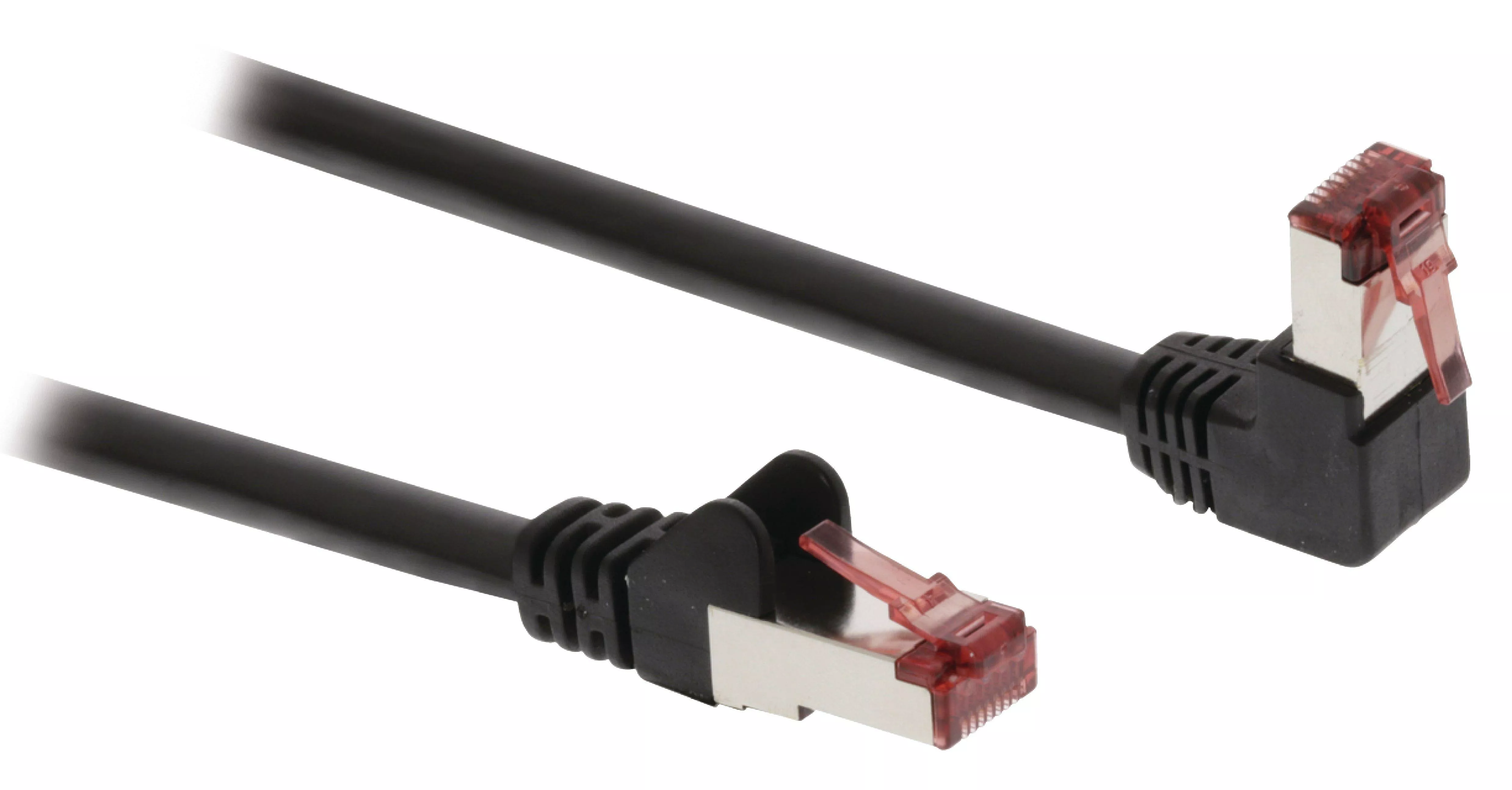 Cabluri retea RJ45 - Cablu CAT6 SFTP Network Cable RJ45 8P8C tata - RJ45 8P8C tata 3m cupru negru VALUELINE – IoElectronice.ro