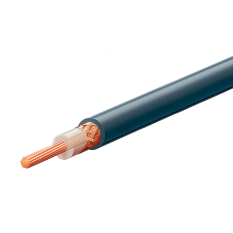 Cabluri TV - Cablu coaxial RG58 50Ω, impletitură cupru, izolație PE, 1m – Ideal pentru comunicații și radioamatorism