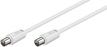 Cabluri - Cablu COAXIAL TV 5m tata-tata 75 ohm 70DB Dublu ecranat Goobay