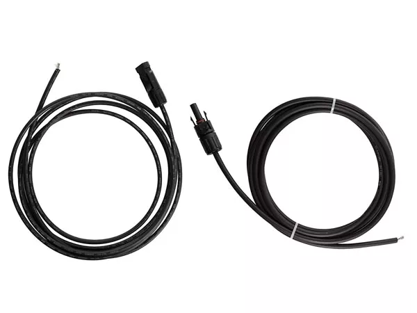 Cabluri alimentare AC-DC - Cablu conectare panouri solare 2buc/set PEREL by Velleman SOL/SPC3 – IoElectronice.ro