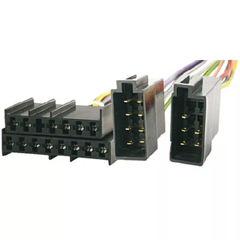 Cablu conector radio ISO Ford Jaguar Lincoln Mazda Nissan - 15 pini, compatibil modele auto originale [1]