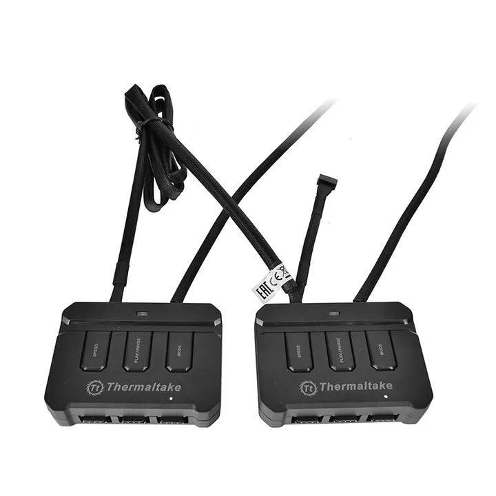 Cablu Controller Thermaltake Riing RGB 4 pini 70x10x122mm cu 4 fire pentru LED RGB [2]