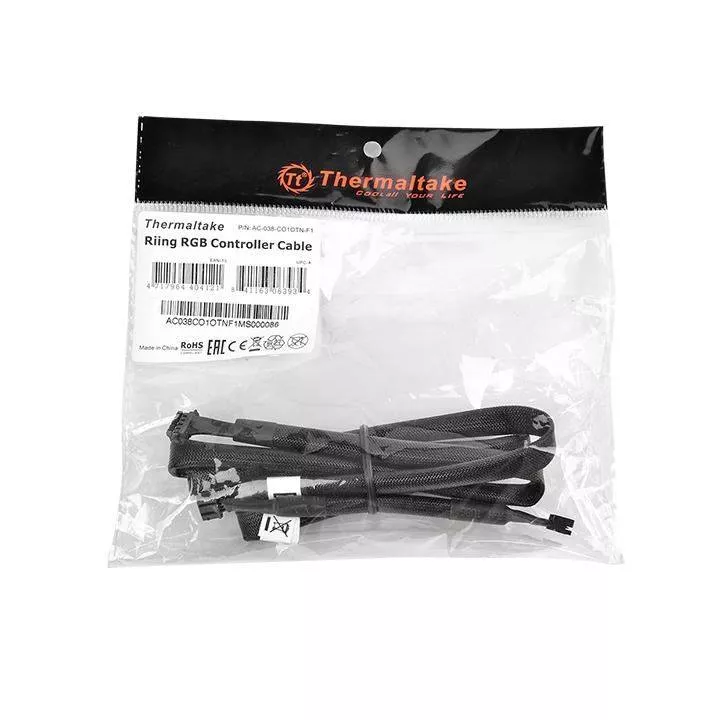 Cablu Controller Thermaltake Riing RGB 4 pini 70x10x122mm cu 4 fire pentru LED RGB [1]