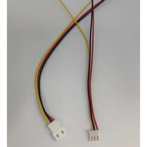 Mufe - Cablu cu conectori 3 pini pas 2.54 mm mamă și tată cu fire set 2 buc – IoElectronice.ro