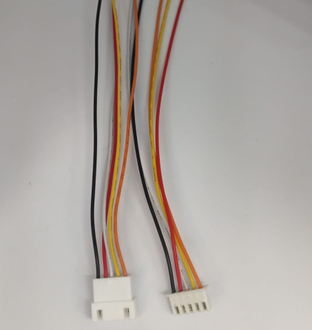 Mufe AC-DC - Cablu cu conectori 5 pini pas 2.54 mm mama și tata cu fire set 2buc – IoElectronice.ro