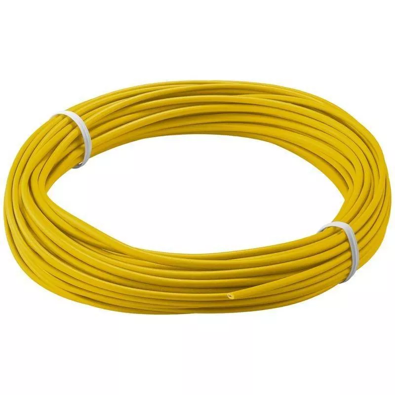 Cablu cupru multifilar izolat 10m galben 1x0.14mm Goobay [1]